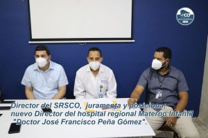 Director del SRSCO,  juramenta y posiciona; nuevo Director del hospital regional Materno Infantil “Doctor José Francisco Peña Gómez”.