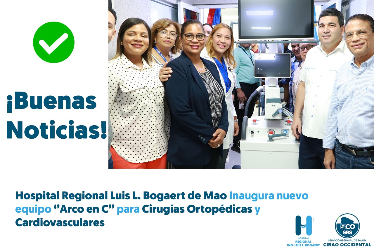 Inauguración del Nuevo Equipo Arco en C en el Hospital Luis L. Bogaert