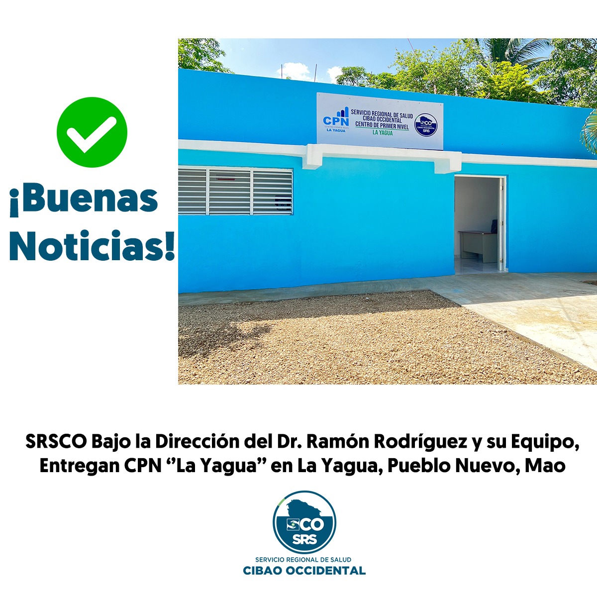 El Servicio Regional de Salud Inaugura el Nuevo CPN La Yagua