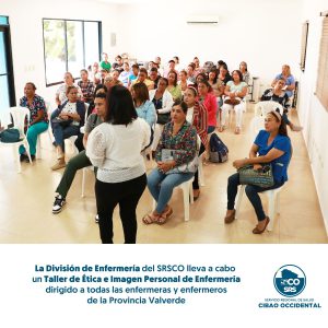 La División de Enfermería de la Regional de Salud Cibao Occidental Realiza Taller de Ética e Imagen Personal de Enfermería en Valverde.