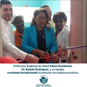 EL DIRECTOR REGIONAL DE SALUD CIBAO OCCIDENTAL DR. RAMON RODRIGUEZ FORTALECE LA ATENCIÓN SANITARIA CON LA INAUGURACIÓN DE NUEVA ÁREA DE PATOLOGÍA EN EL HOSPITAL RAMÓN MATÍAS MELLA