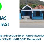 SRSCO BAJO LA DIRECCIÓN DEL DR. RAMON RODRIGUEZ ENTREGA EL RENOVADO CPN EL VIGIADOR EN MONTECRISTI