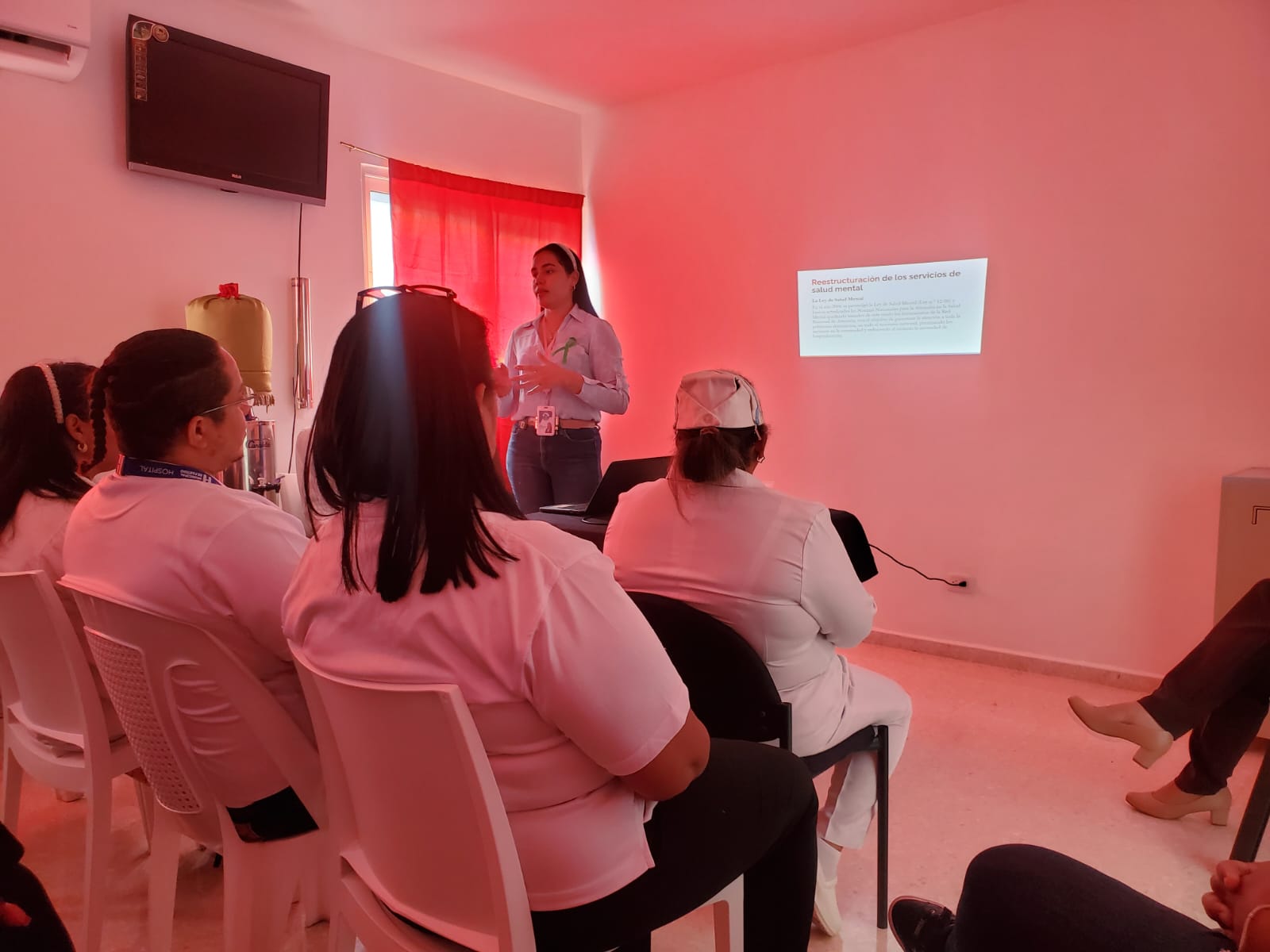 SRSCO IMPARTE TALLER DE HUMANIZACIÓN EN SALUD MENTAL EN EL HOSPITAL MUNICIPAL DE PARTIDO