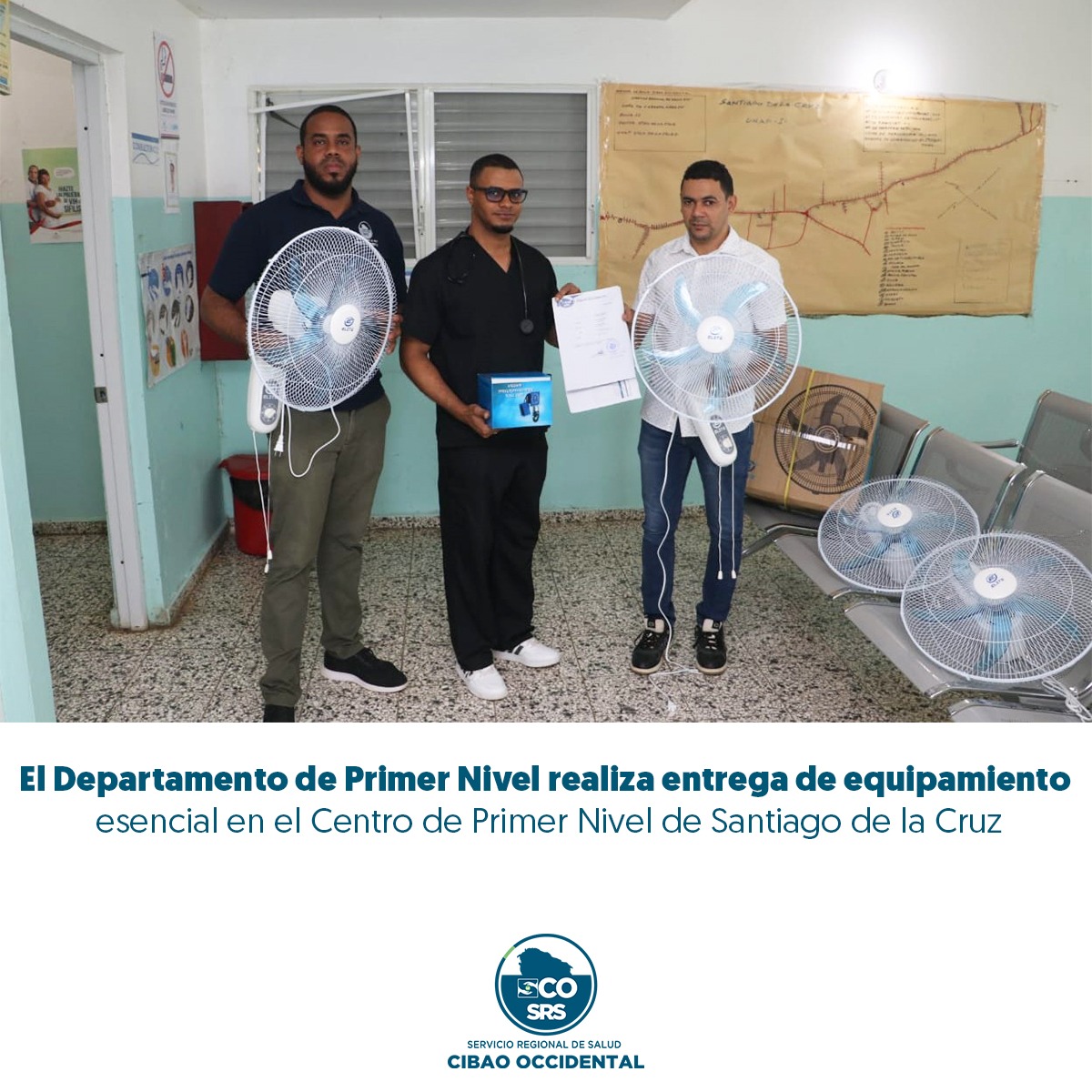 FORTALECIENDO LA ATENCIÓN PRIMARIA EN SANTIAGO DE LA CRUZ CON NUEVO EQUIPAMIENTO