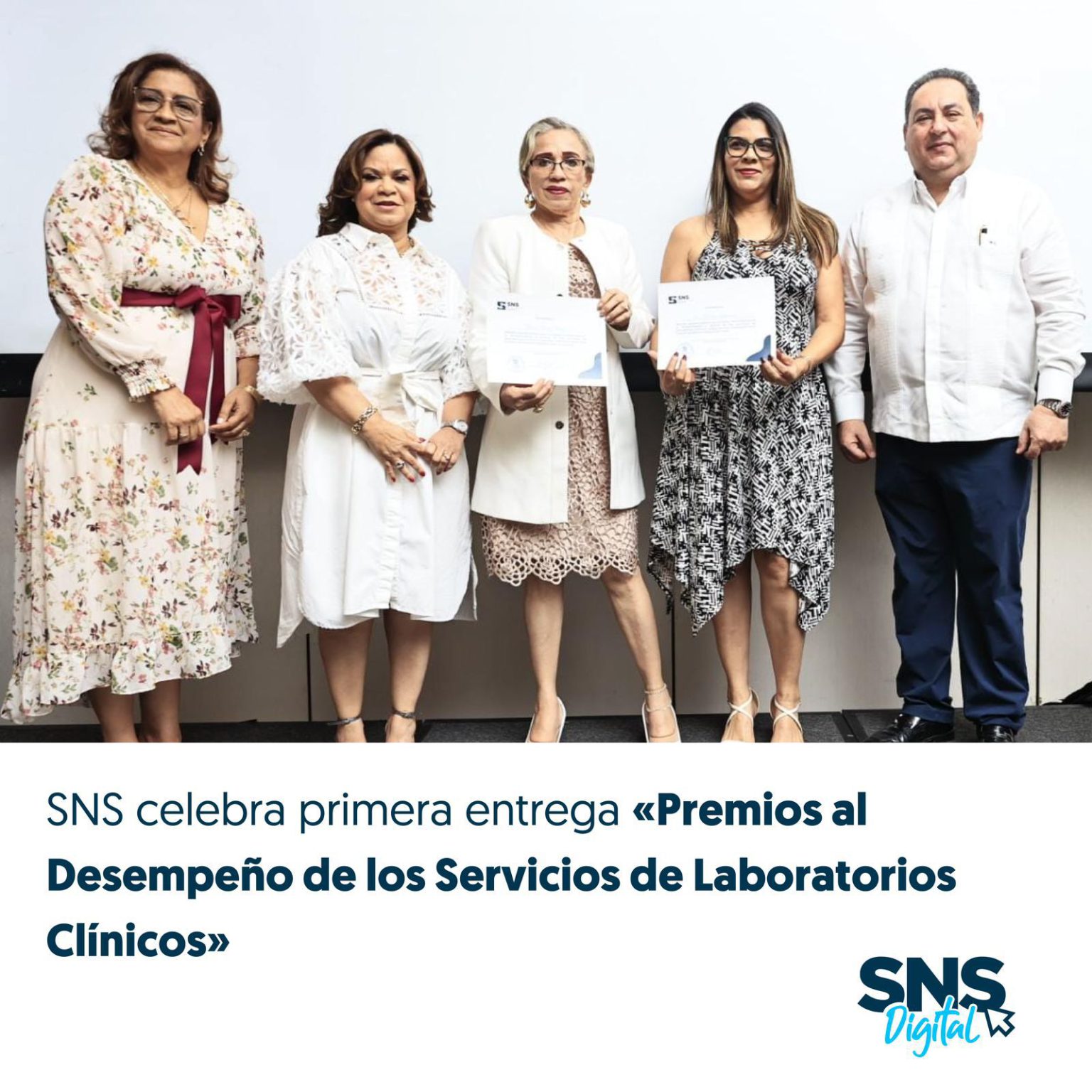 Sns Celebra Primera Entrega Premios Al Desempe O De Los Servivios De