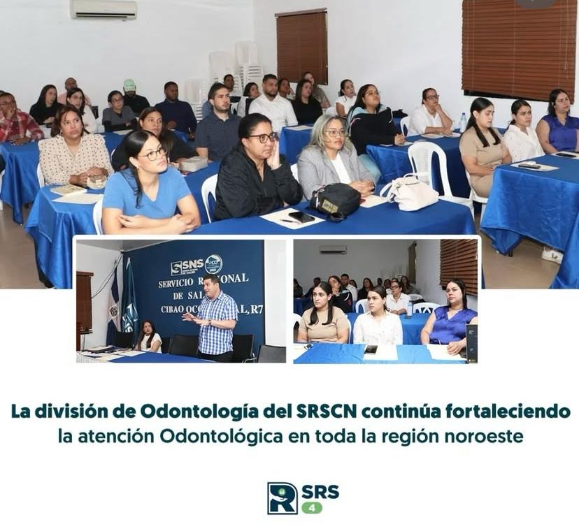 DIVISIÓN DE ODONTOLOGÍA DEL SRS CIBAO NOROESTE REAFIRMA SU COMPROMISO CON LA SALUD BUCAL EN LA REGIÓN