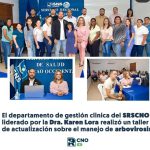 DEPARTAMENTO DE GESTIÓN CLÍNICA DEL SRSCNO REALIZA TALLER DE ACTUALIZACIÓN SOBRE MANEJO DE ARBOVIROSIS