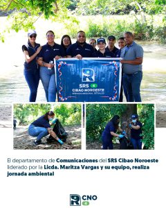 SRS CIBAO NOROESTE FORTALECE SU COMPROMISO AMBIENTAL CON JORNADA DE LIMPIEZA DE COSTAS Y REFORESTACIÓN