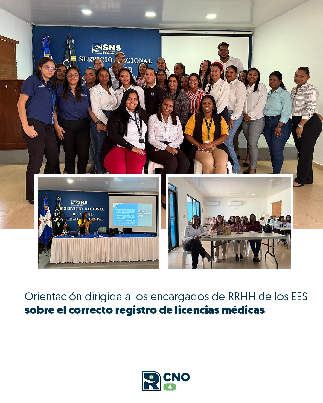 SRS CIBAO NOROESTE CAPACITA A PERSONAL TÉCNICO EN POSICIONAMIENTO RADIOLÓGICO PARA FORTALECER LA CALIDAD DIAGNÓSTICA