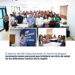 SRS CIBAO NOROESTE JURAMENTA NUEVO PERSONAL EN CENTROS DE SALUD DE LA RED PÚBLICA