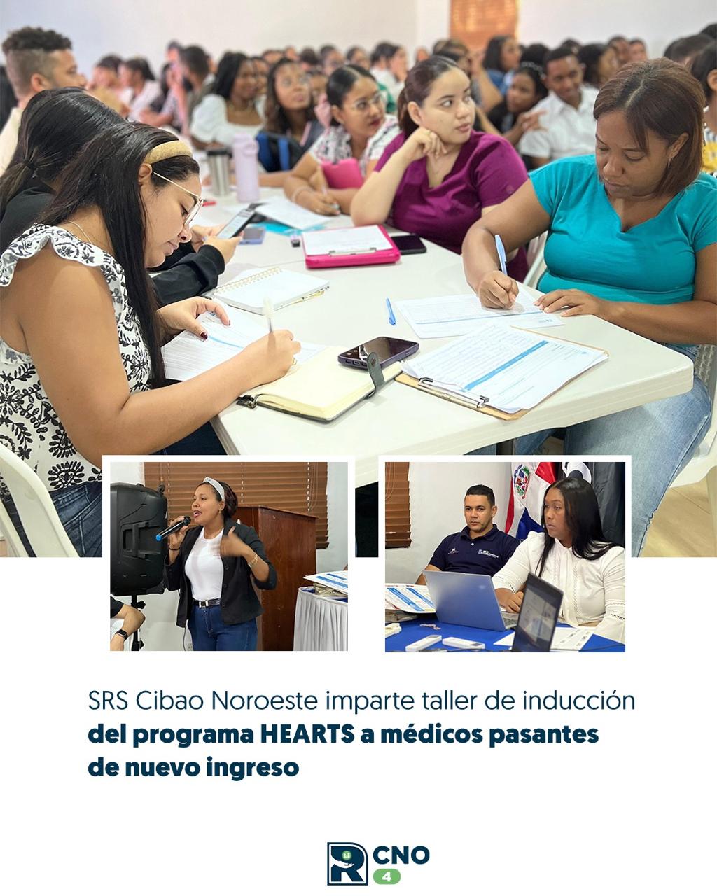 SRS CIBAO NOROESTE REALIZA TALLER DE INDUCCIÓN PARA MÉDICOS DE NUEVO INGRESO