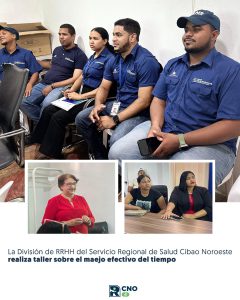 SRSCNO REALIZA CAPACITACIÓN SOBRE MANEJO EFECTIVO DEL TIEMPO DIRIGIDA A SU PERSONAL ADMINISTRATIVO
