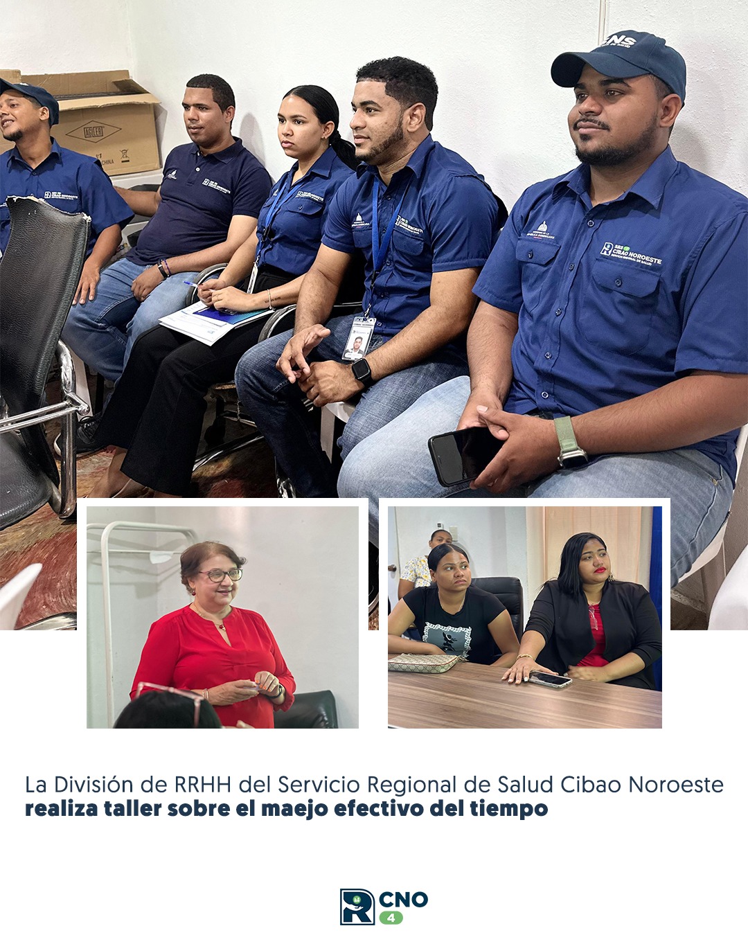 SRSCNO REALIZA CAPACITACIÓN SOBRE MANEJO EFECTIVO DEL TIEMPO DIRIGIDA A SU PERSONAL ADMINISTRATIVO