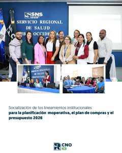 SRSCNO SOCIALIZA LINEAMIENTOS PARA LA PLANIFICACIÓN OPERATIVA, COMPRAS Y PRESUPUESTO 2026