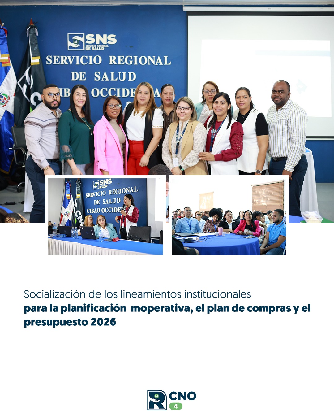 SRSCNO SOCIALIZA LINEAMIENTOS PARA LA PLANIFICACIÓN OPERATIVA, COMPRAS Y PRESUPUESTO 2026