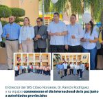REGIONAL DE SALUD CIBAO NOROESTE SE UNE A LA CONMEMORACIÓN DEL DÍA INTERNACIONAL DE LA PAZ