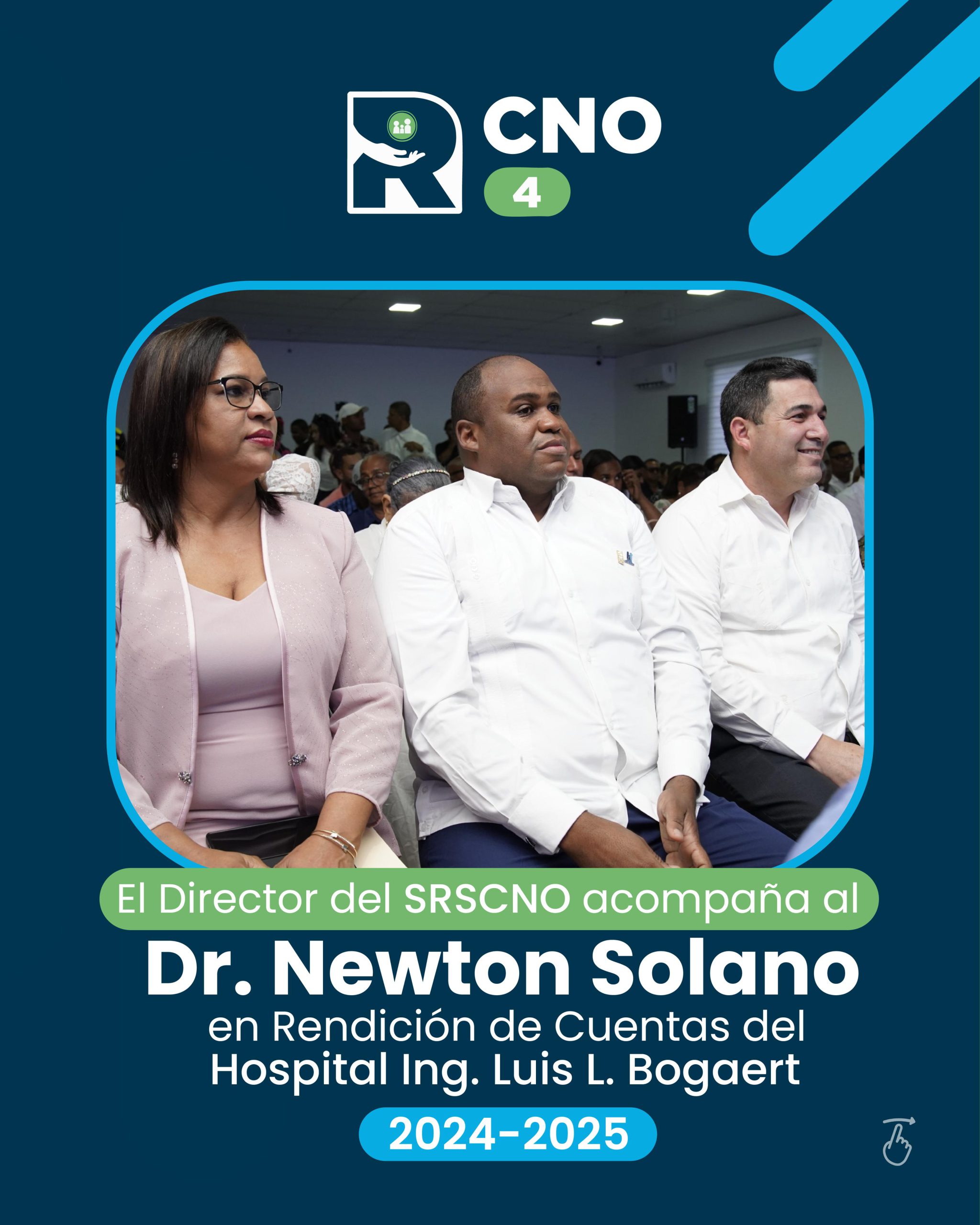 DIRECTOR REGIONAL DE SALUD CIBAO NOROESTE ACOMPAÑA ACTO DE RENDICIÓN DE CUENTAS DEL HOSPITAL LUIS L. BOGAERT