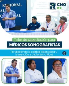 PROFESIONALES DE LA SALUD DEL SRSCNO R4 SE CAPACITAN EN HALLAZGOS SONOGRÁFICOS PARA MEJORAR LA ATENCIÓN DE PACIENTES CRÍTICOS