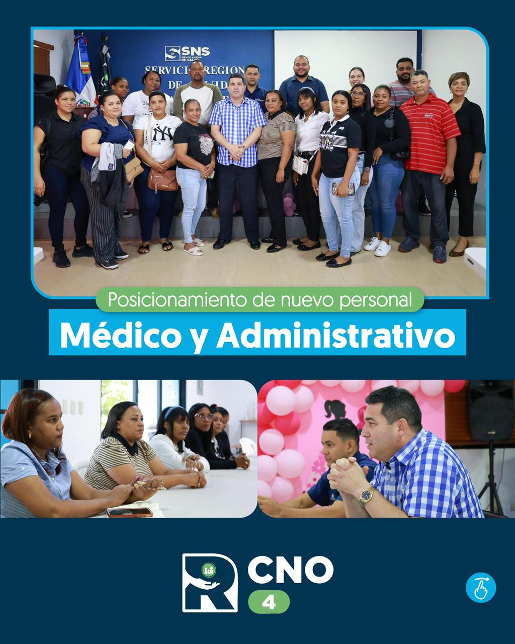SRS CIBAO NOROESTE FORTALECE SU EQUIPO DE ATENCIÓN EN SALUD