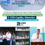 SRSCNO ENTREGA CPN CEPILLO TOTALMENTE REMOZADO Y EQUIPADO EN MONCIÓN