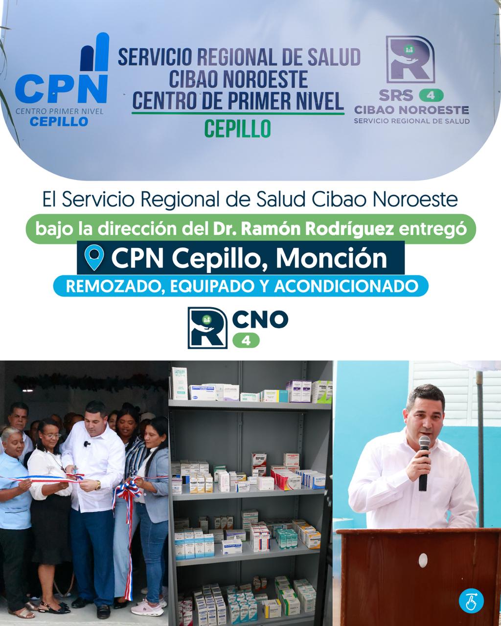 SRSCNO ENTREGA CPN CEPILLO TOTALMENTE REMOZADO Y EQUIPADO EN MONCIÓN
