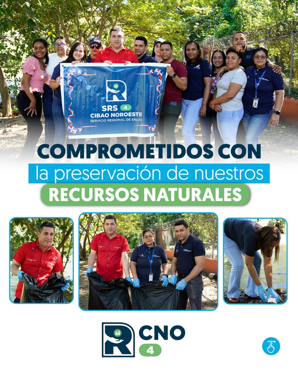 SRS CIBAO NOROESTE REALIZA JORNADA AMBIENTAL EN EL RÍO TITILITO
